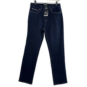 Baerskin Legacy Straight Leg Denim Jeans Mens Size 32 Indigo Dark Wash NWT